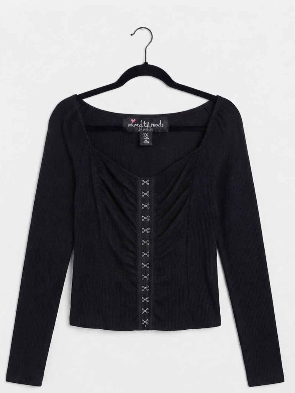 Hook & Eye long sleeve top
